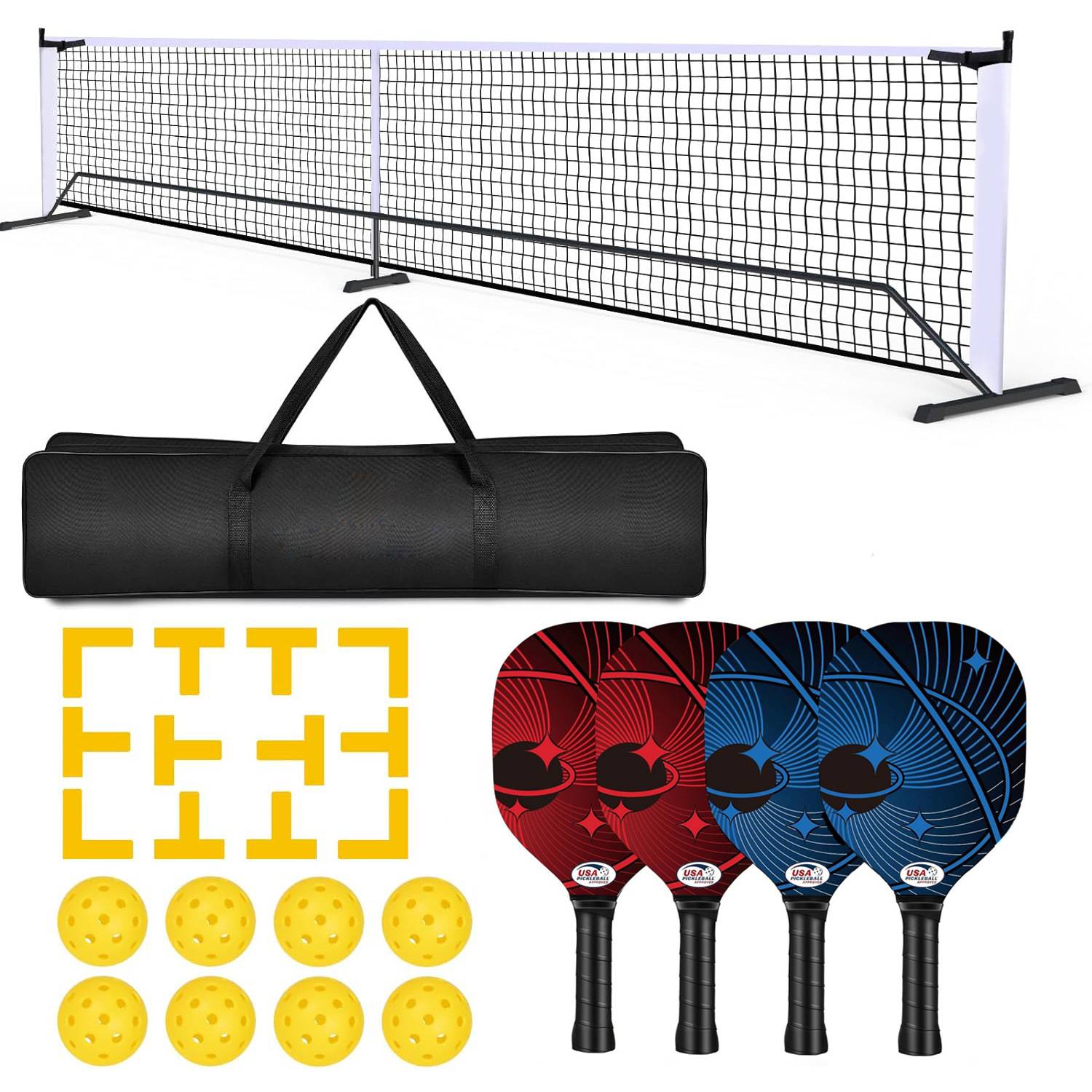 4 shot+8 ball+1 venue line set+grid+handbag